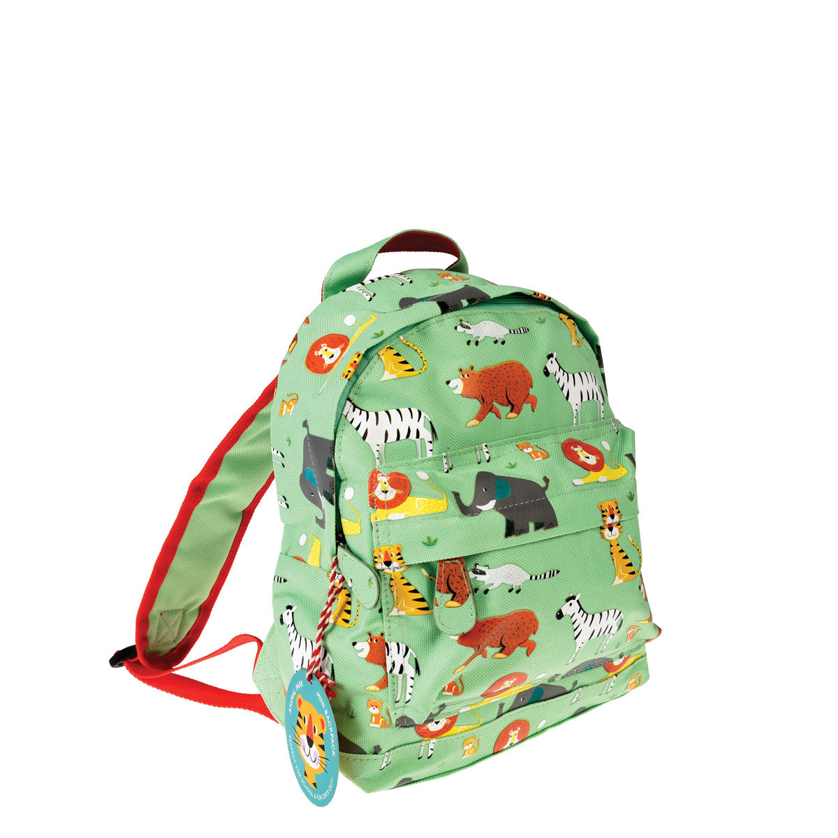 Rex London Mini children's backpack - Animal Park L- 21 cm W- 10 cm H- 25 cm