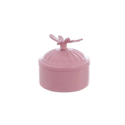 Blanc Mariclo Pink Decorative Box | L 6.1 W 6.2 H 6.1 cm Metal