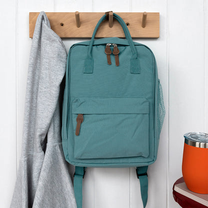 Rex London Compact backpack - Blue L- 25 cm W- 11 cm H- 32 cm