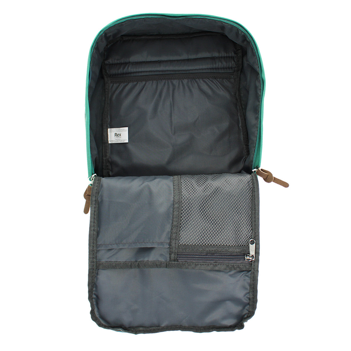Rex London Compact backpack - Blue L- 25 cm W- 11 cm H- 32 cm