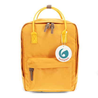 Rex London Compact backpack - Yellow L- 25 cm W- 11 cm H- 32 cm
