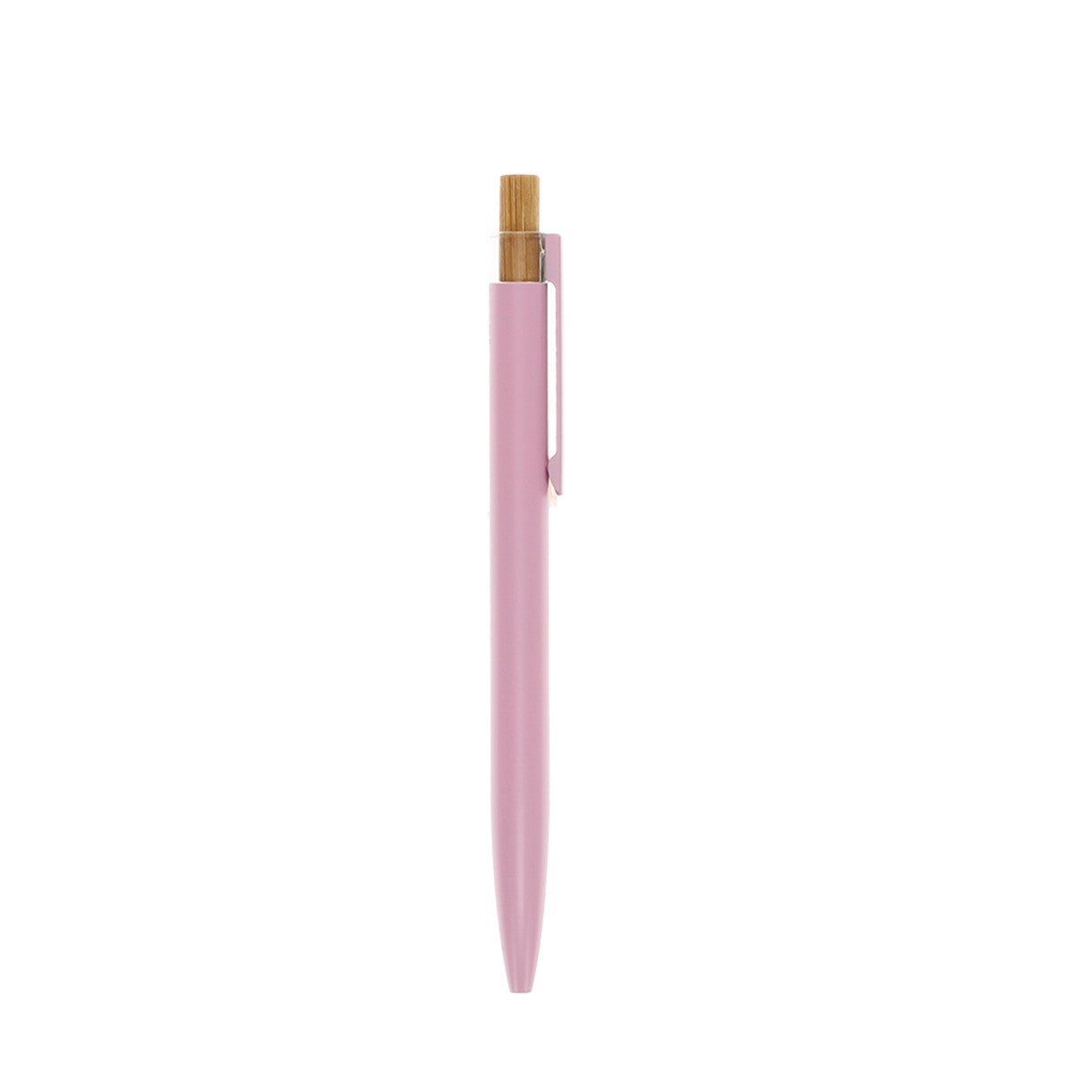 Rex London Recycled aluminium ballpoint pen - Baby pink L- 14 cm W- 1.3 cm H- 1 cm