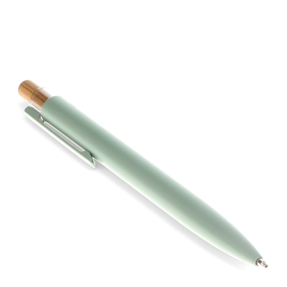 Rex London Recycled aluminium ballpoint pen - Mint green L- 14 cm W- 1.3 cm H- 1 cm