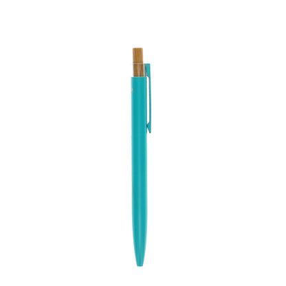 Rex London Recycled aluminium ballpoint pen - Turquoise L- 14 cm W- 1.4 cm H- 1 cm