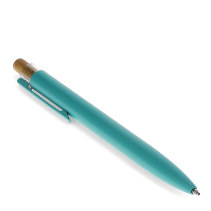 Rex London Recycled aluminium ballpoint pen - Turquoise L- 14 cm W- 1.4 cm H- 1 cm