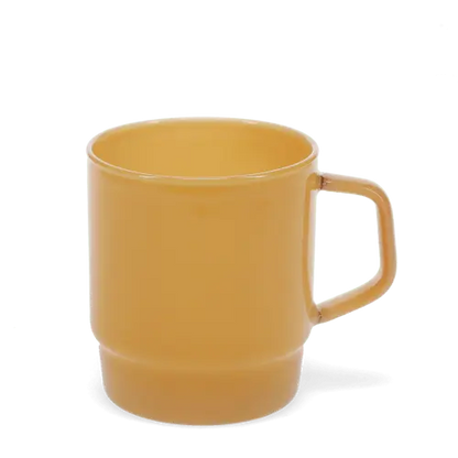 Rex London Stacking glass coffee cup 280 ml - Light topaz