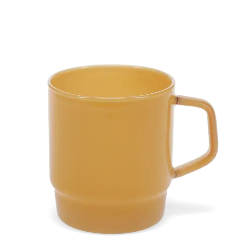 Rex London Stacking glass coffee cup 280 ml - Light topaz