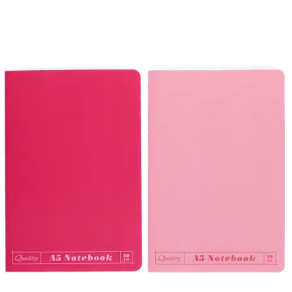 Rex London A5 notebooks (set of 2) - Pinks
