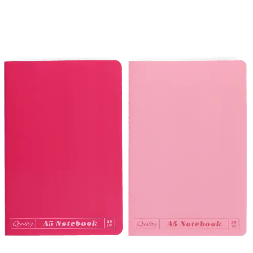 Rex London A5 notebooks (set of 2) - Pinks