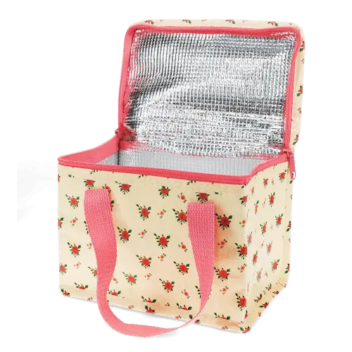 Rex London Insulated lunch bag - French Rose L- 21 cm W- 12 cm H- 16 cm