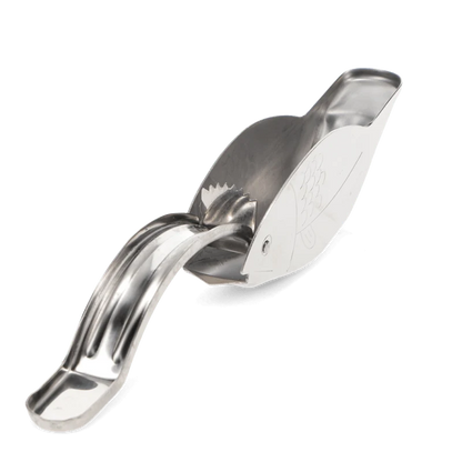 Rex London Stainless steel lemon wedge squeezer - Fish L- 12.6 cm W- 2.7 cm H- 6.7 cm