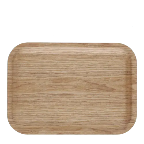 Rex London Wooden tray Pink and Green Daisy L- 28 cm W- 20 cm H- 1.4 cm