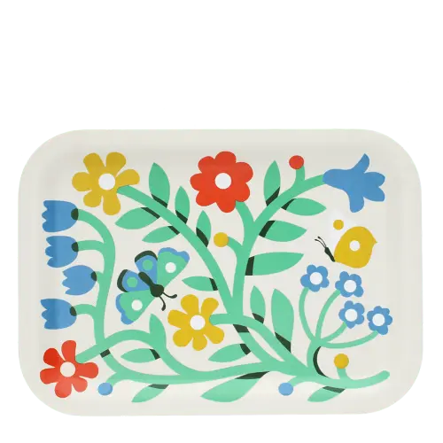 Rex London Wooden tray - Esme L- 28 cm W- 20 cm H- 1.4 cm