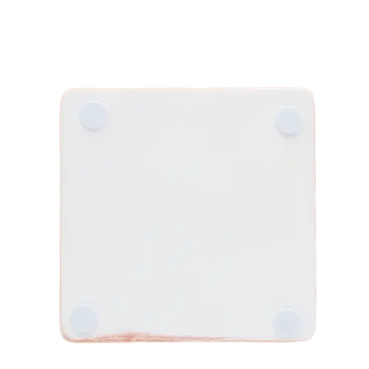 Rex London Ceramic tile coasters (set of 2) - Pink L- 9.4 cm W- 9.4 cm H- 0.8 cm