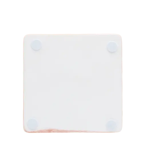 Rex London Ceramic tile coasters (set of 2) - Pink L- 9.4 cm W- 9.4 cm H- 0.8 cm
