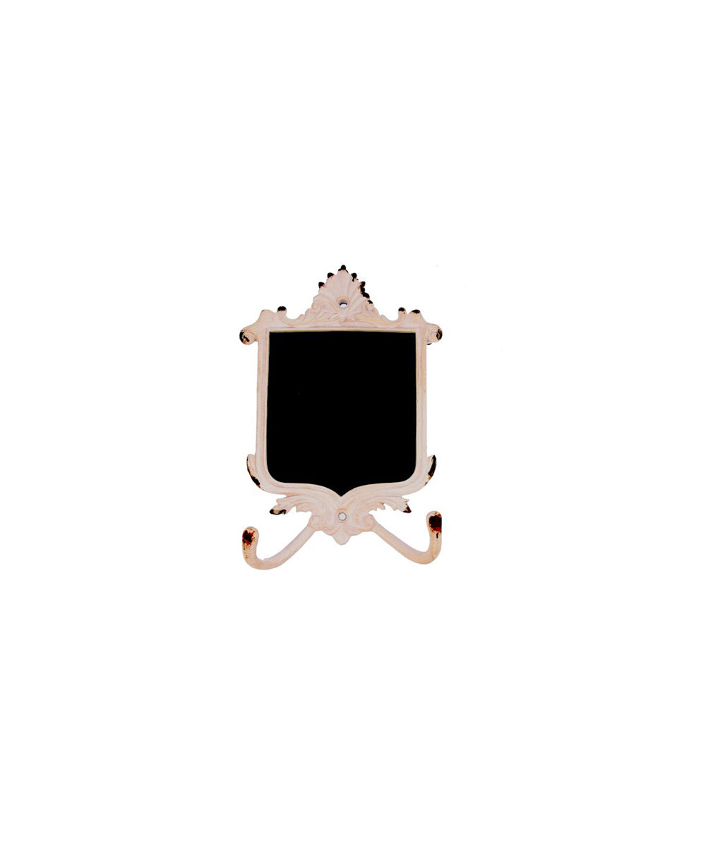 Wall Hook Chalkboard Photo Frame White (12 X 4 X 18 cm)