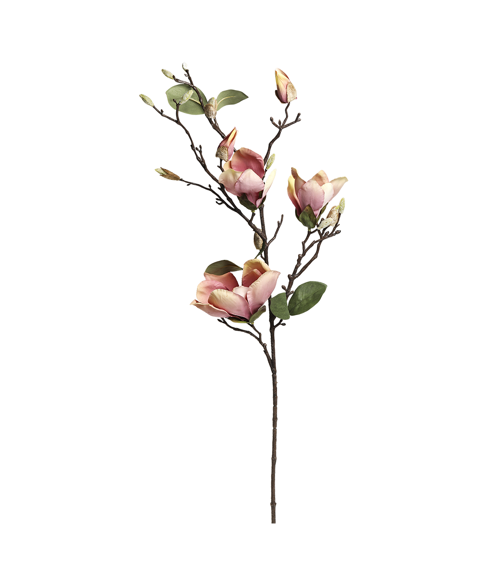 Fleur Magnolia H87 cm dusty rose