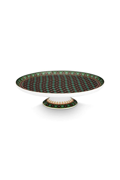 Mini Cake Tray Clover Green 21cm