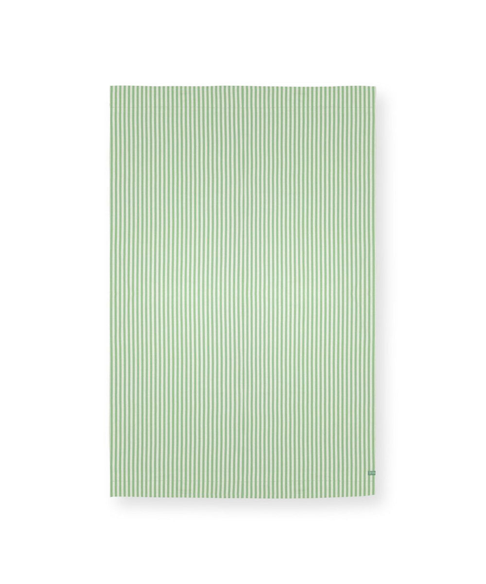 Table Cloth Stripes Light Green 180x300cm