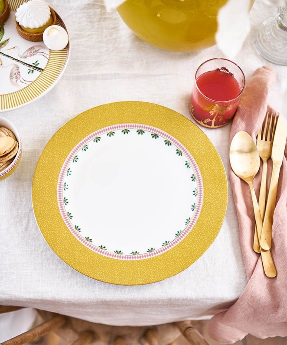 Plate La Majorelle Yellow (26.5 cm)