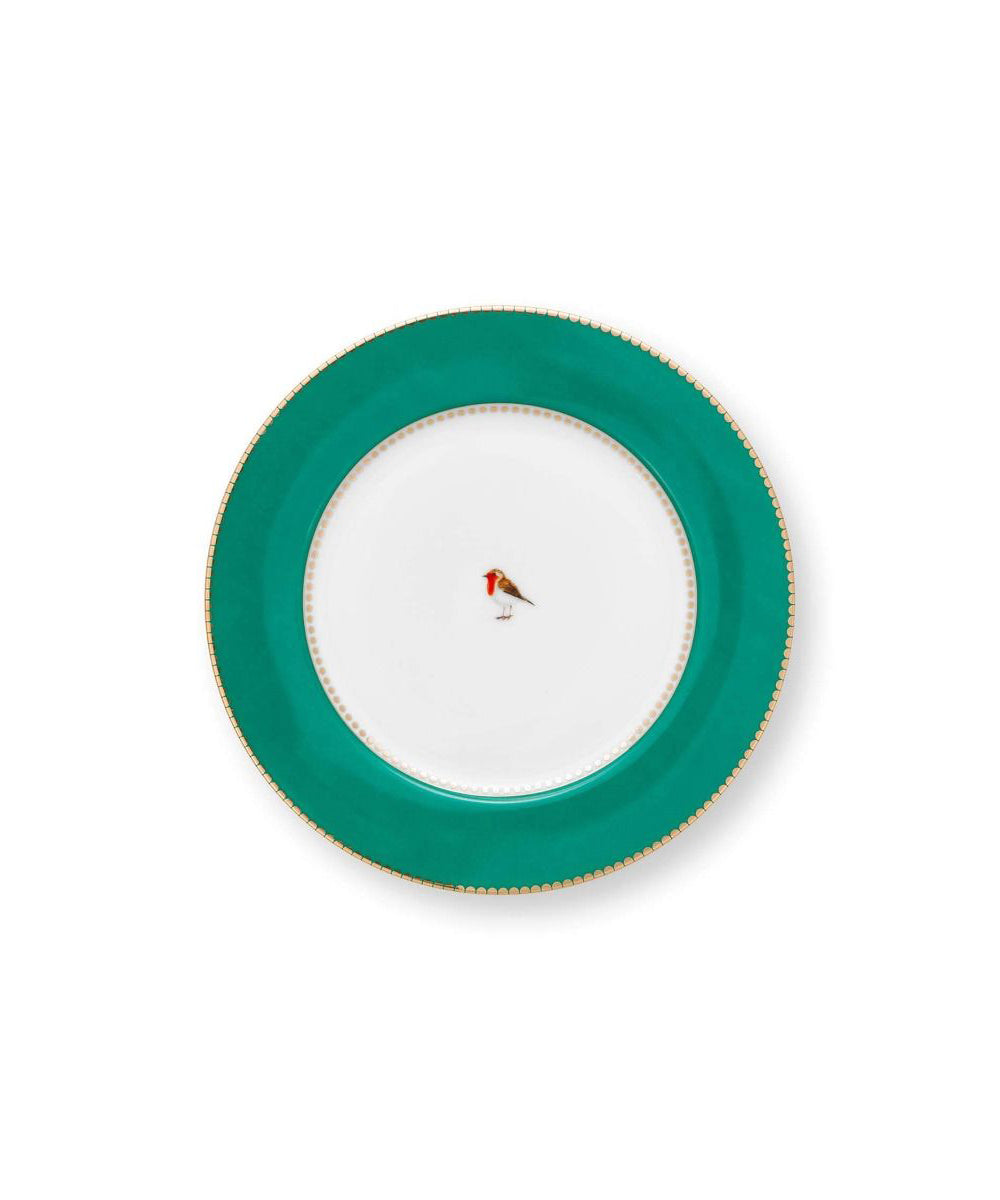 Plate Love Birds Emerald (21 cm)