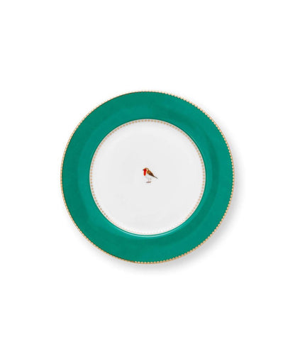 Plate Love Birds Emerald (21 cm)