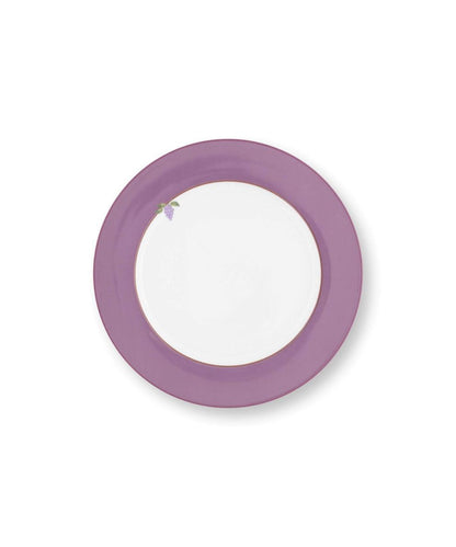 Plate Lily&Lotus Uni Lilac 26.5Cm