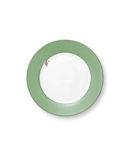 Plate Lily & Lotus Uni Light Green (21 cm)