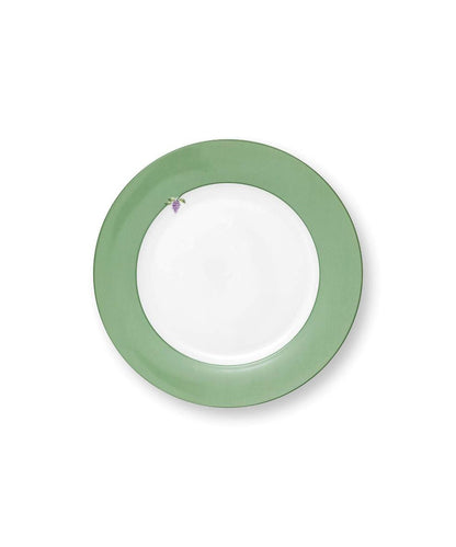 Plate Lily & Lotus Uni Light Green (5 cm)