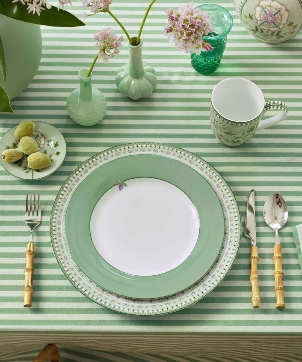 Plate Lily & Lotus Uni Light Green (5 cm)