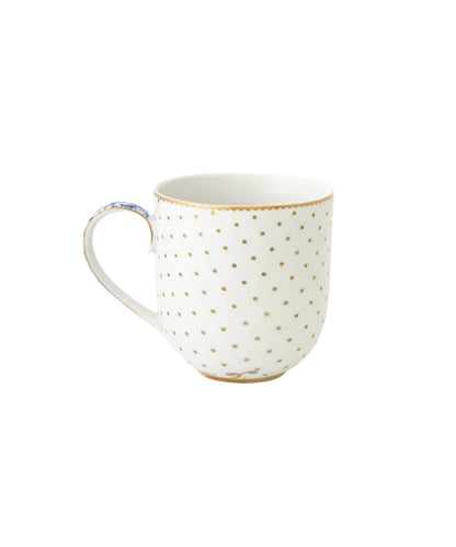 Pip Studio Mug Small Royal White Capacity 260 ml Porcelain