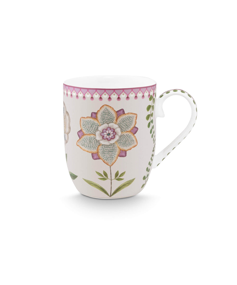 Pip Studio Mug Small Lily & Lotus Moon Delight Multi Capacity 145 ml Porcelain