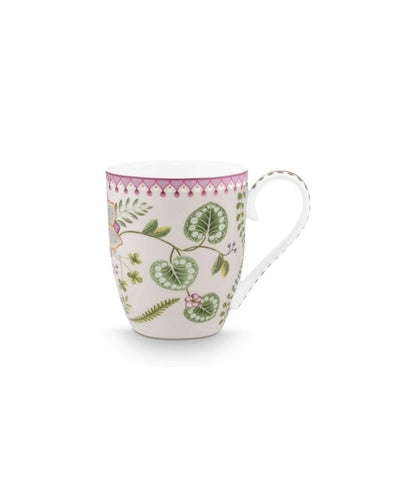 Mug Xl Lily & Lotus Off White 450Ml