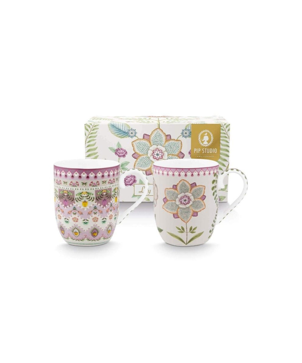 PIP Studio | Set/2 Mugs Small Lily&Lotus