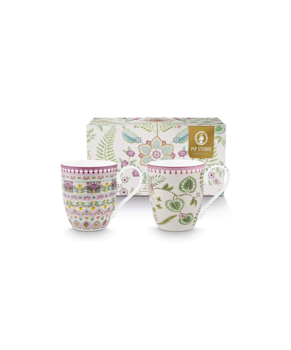 Set/2 Mugs XL Lily&Lotus 450ml