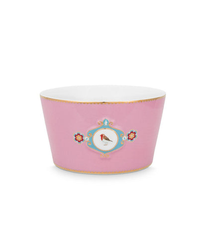 Pip Studio Bowl Love Birds Medallion Pink D- 15 cm Porcelain