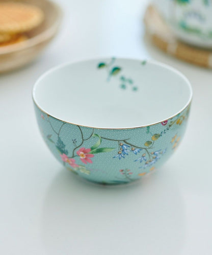 Bowl Jolie Flowers Blue 12 cm