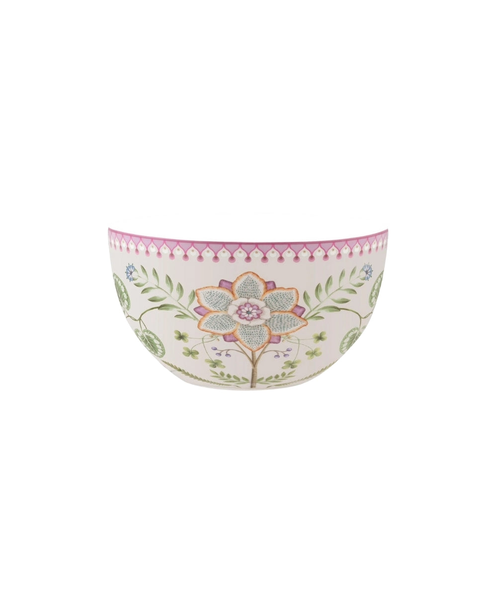 Bowl Lily & Lotus Off White 18Cm