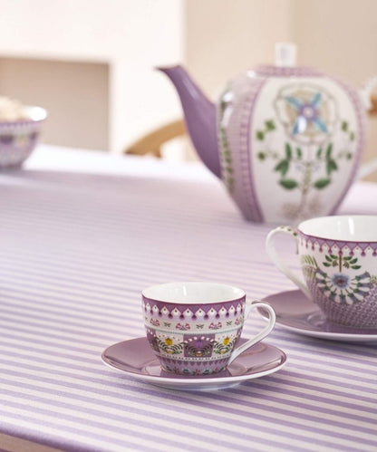 Espresso Cup And Saucer Lily & Lotus Moon Delight Multi (120 ml)