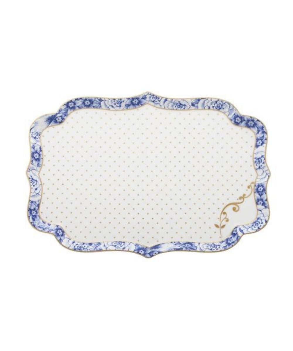 Tray Royal White 26X18Cm