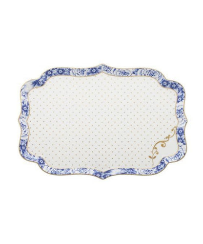 Tray Royal White 26X18Cm