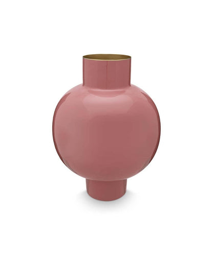 Vase Metal Old Pink (Large)