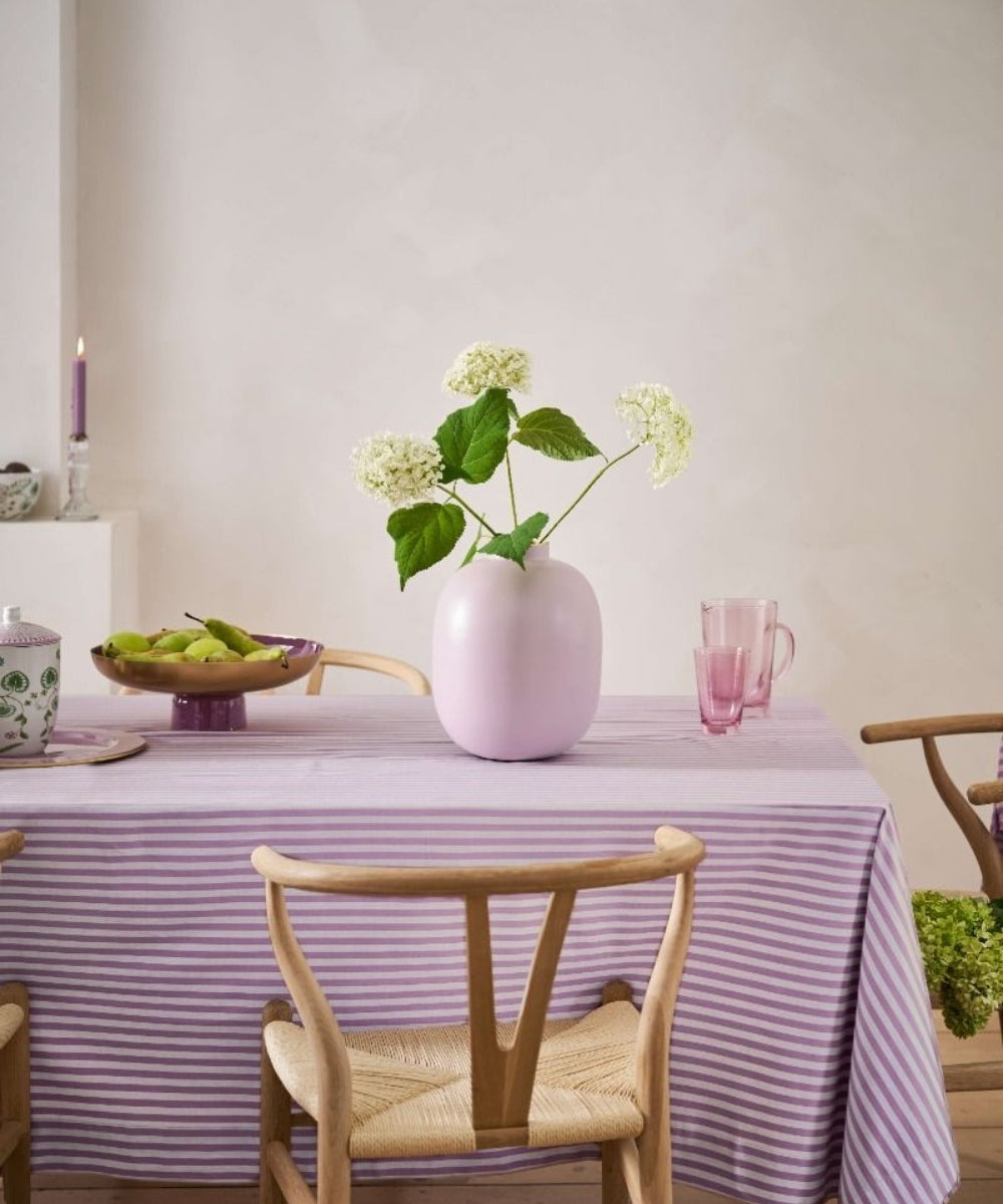 Vase Metal Matt Lilac (32 cm)