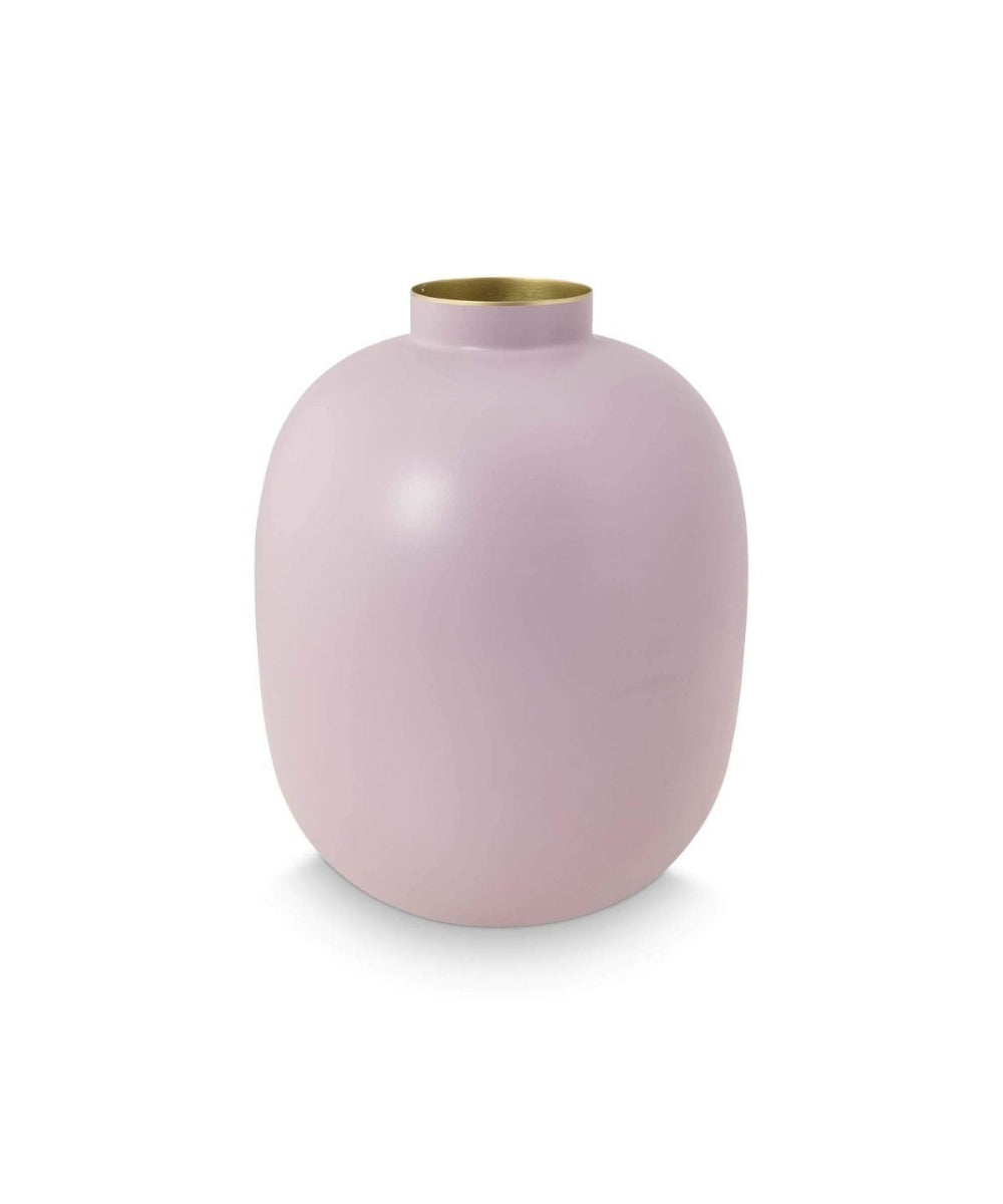Vase Metal Matt Lilac (32 cm)
