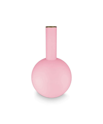 Vase Metal Matt Light Pink (42 cm)