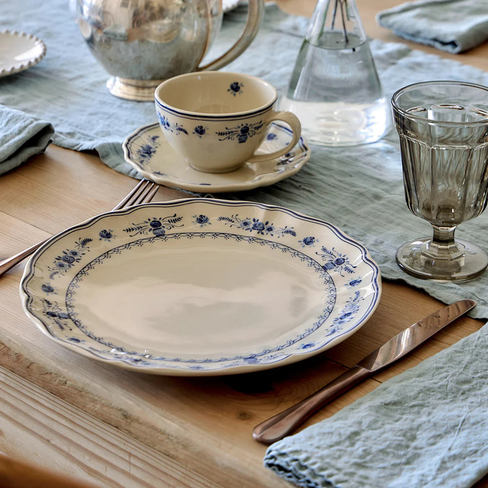 Costa Nova Dinner plate 27 Vila H- 2.6 cm Beige-blue