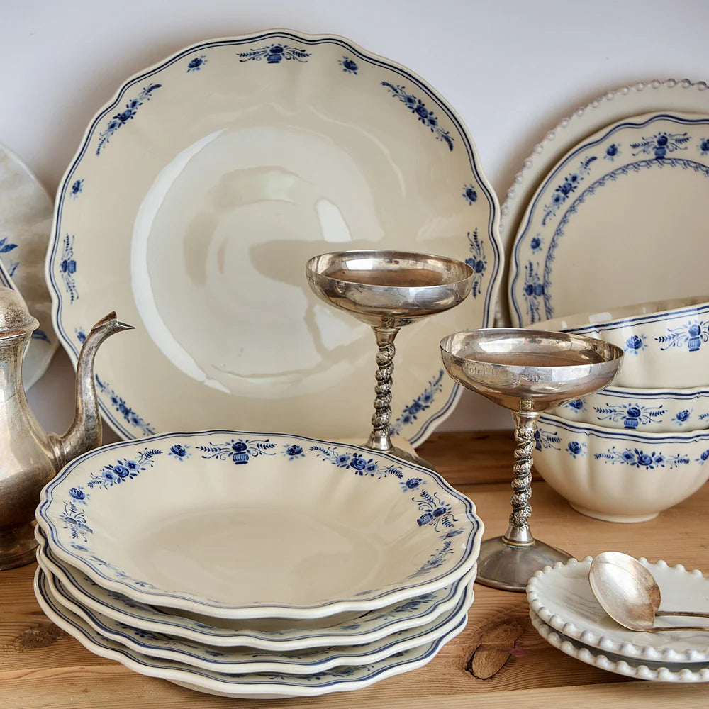 Costa Nova Soup/pasta plate 25 Vila H- 3.9 cm Beige-blue