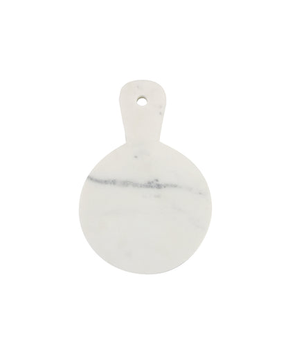 Mini Round White Marble Board