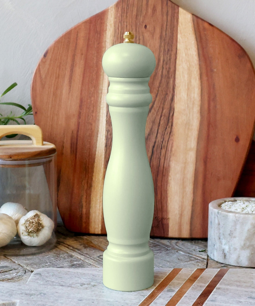 Salt/Pepper Grinder H26/D5 cm verte