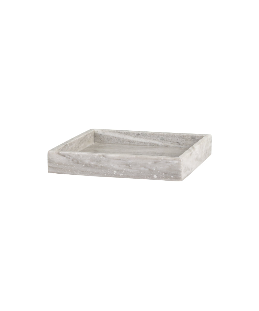 Morlaix Tray Of Marble H4/L30/W30 Cm Latte